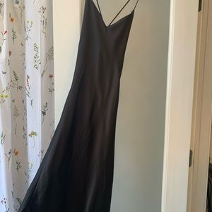 COPY - Black slip dress from Topshop